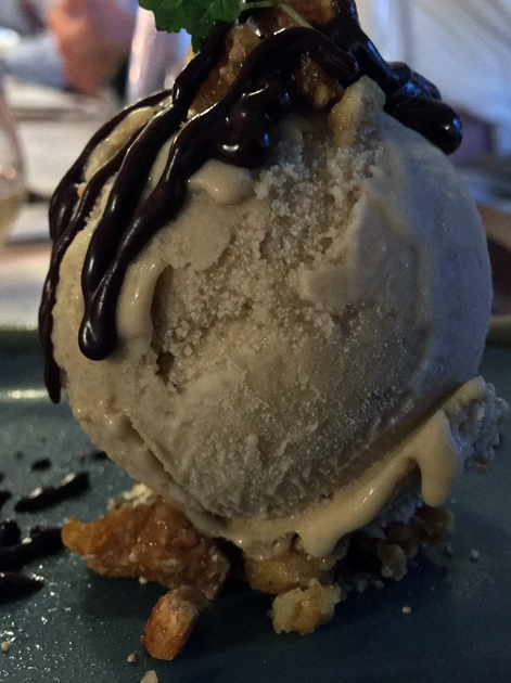 ice cream at lahpet shoreditch