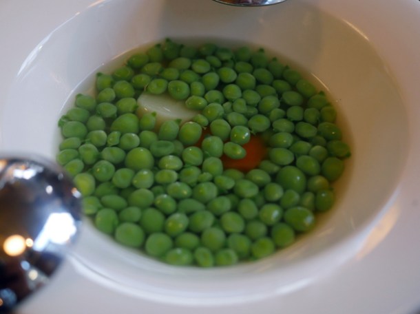 pea and ham soup at brat