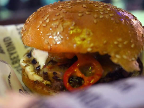 hot mess from burger and beyond at street feast woolwich public market