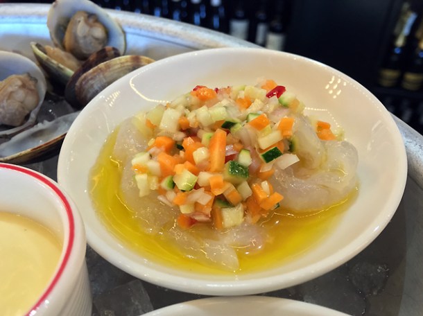 ceviche at bob's lobster