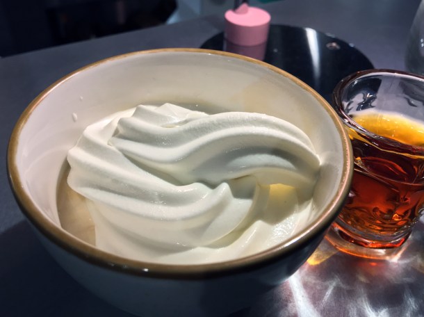 soft serve affogato at temper covent garden