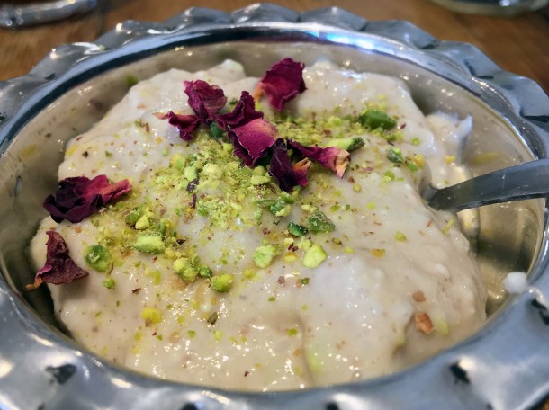 kheer rice pudding at masala wala cafe