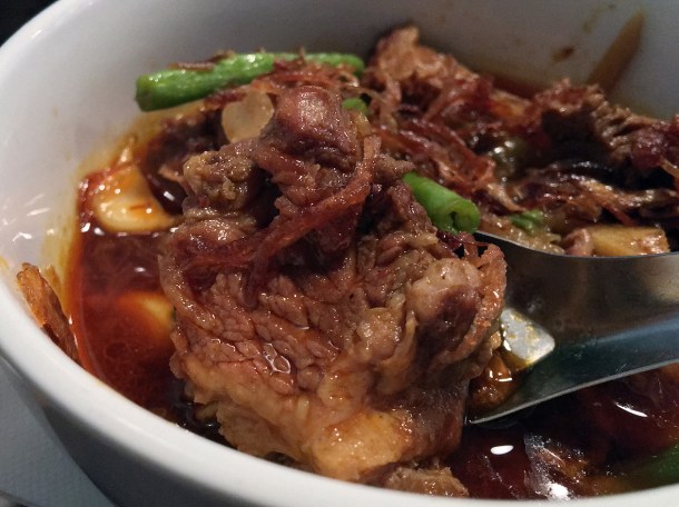 pork collar curry at singburi