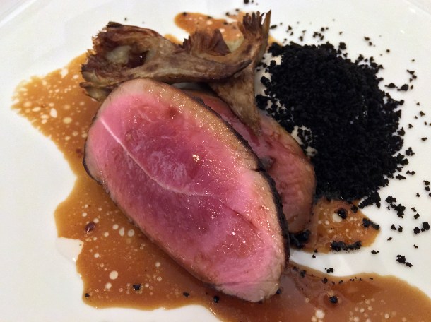 lamb with artichokes at 1251 islington