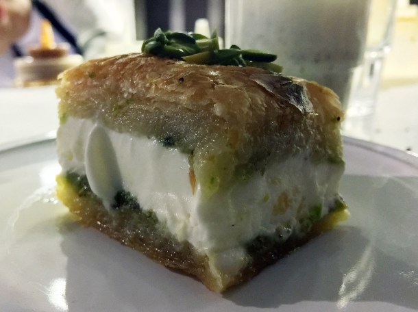 baklava ice cream sandwich at berenjak