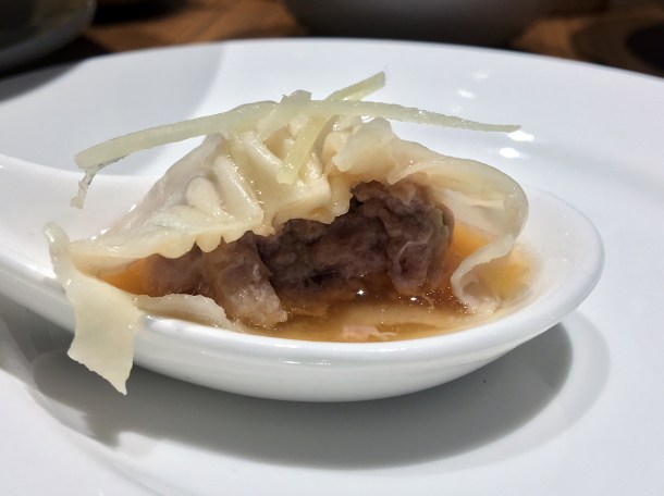 pork soup dumplings at din tai fung covent garden
