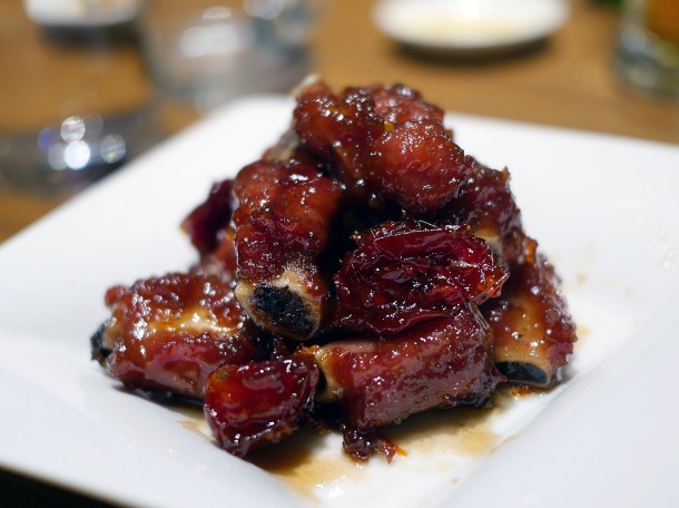spare ribs at din tai fung covent garden
