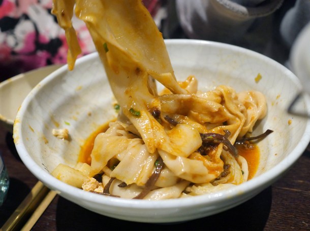 braised pork biang biang noodles at Murger Hanhan