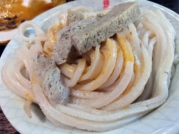 cold wheat noodles at Murger Hanhan