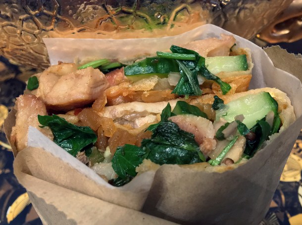 pork jianbing from Pleasant Lady soho