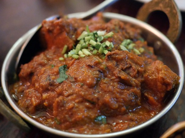 illustrative photo of the lamb shoulder curry at African Queen