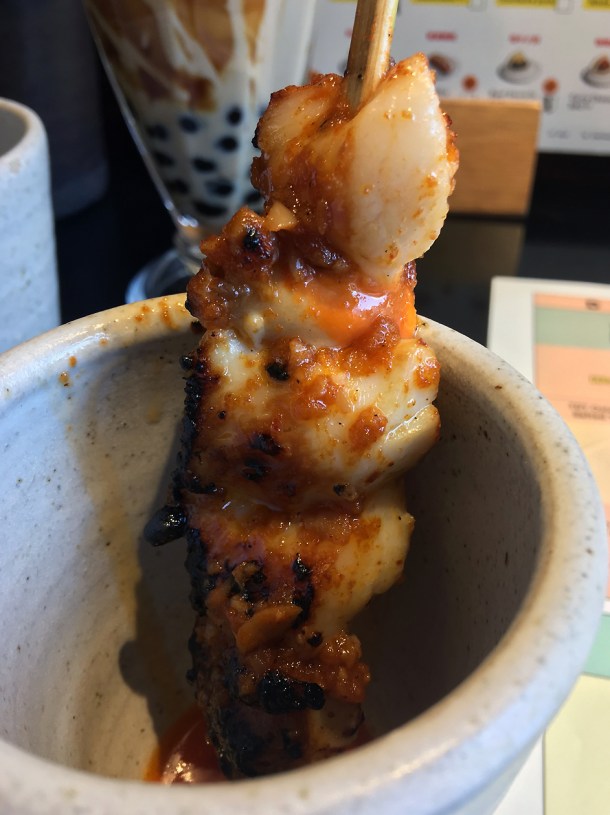 illustrative photo of the beef butter scallop at Bao Borough