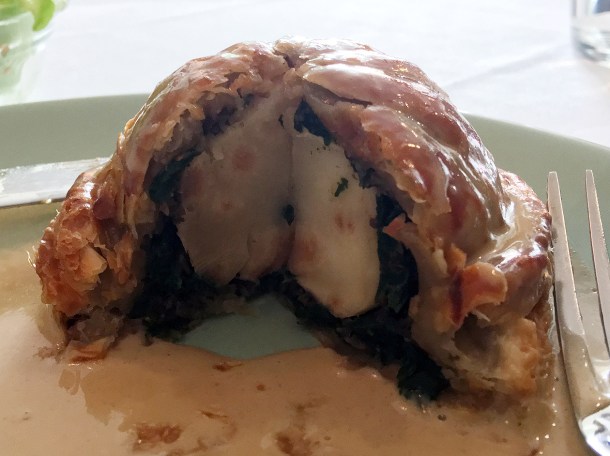 illustrative photo of the celeriac pithivier at Myrtle