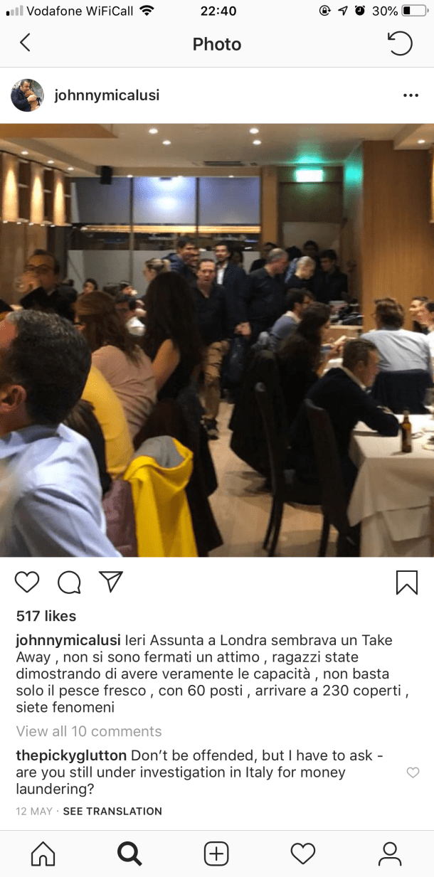 gianny johnny micalusi instagram