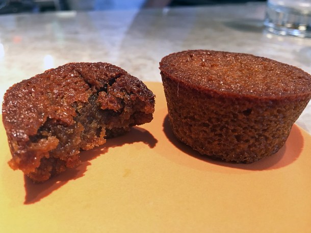 illustrative photo of the brown butter cakes at Flor
