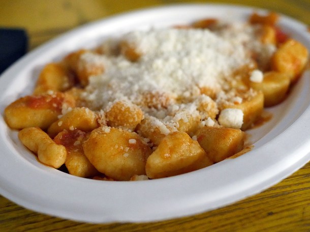 illustrative photo of the gnocchi from Pala and Matterello at Mercato Metropolitano