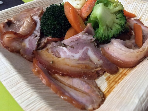 illustrative photo of the porchetta from La Trattoria del Mercato at Mercato Metropolitano
