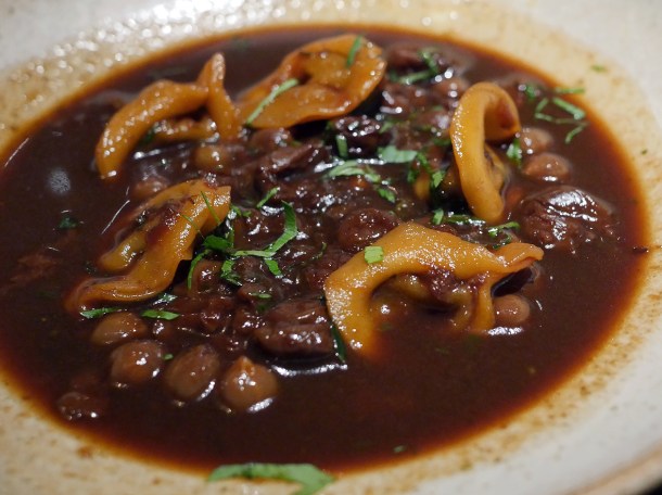 illustrative photo of the beef dumplings at Nutshell Covent Garden