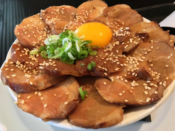 illustrative photo of the pork rice bowl special from Tou Tata at Arcade Food Theatre Centre Point