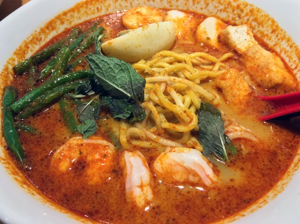 illustrative photo of the laksa at Wau