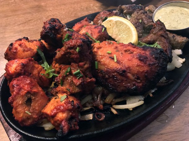 illustrative photo of the tandoori mixed grill at Danfe