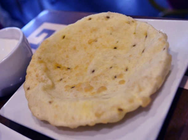 illustrative photo of the vegetable chatamari at Maya DD's