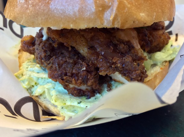 illustrative photo of the Chick frito from Edu at Flat Iron Square