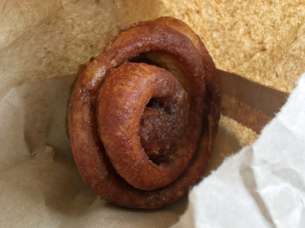 illustrative photo of the cinnamon swirl from Gentlemen Baristas at Flat Iron Square