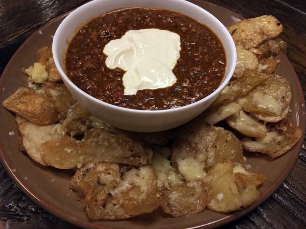 illustrative photo of the Irish nachos from Eat Like A Girl at Homeboy