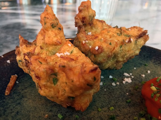 illustrative photo of the salt cod fritters at Bar Douro Flat Iron Square