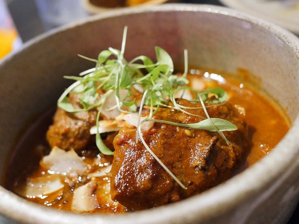 illustrative photo of the pork cheek curry at Paradise Soho
