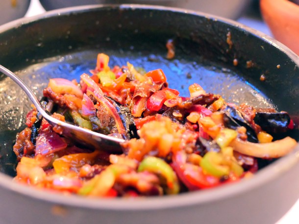 illustrative photo of the aubergine moju at Colombo Kitchen