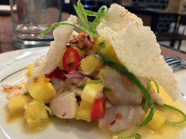 illustrative photo of the fish kinilaw at Sarap