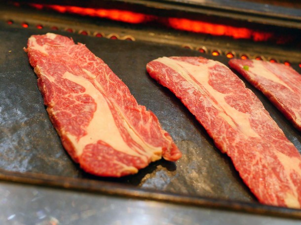illustrative photo of the Jacob's ladder beef at Soju Reading