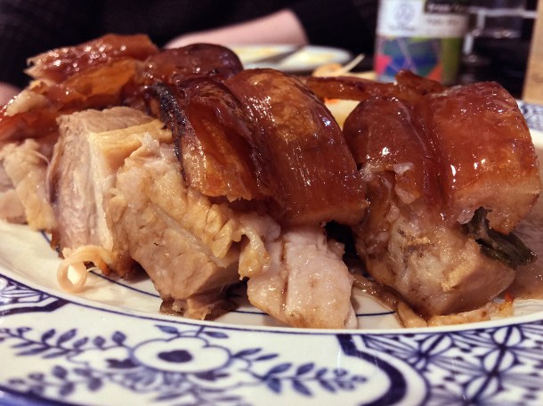 illustrative photo of the roast pork at Sarap