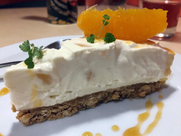 illustrative photo of the chin chin cheesecake at Chuku's
