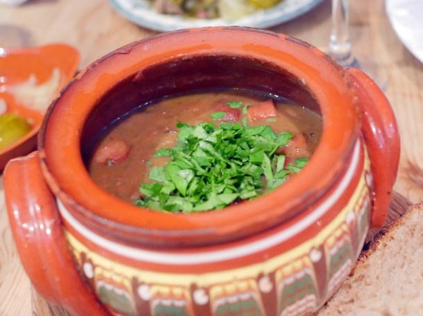 illustrative photo of the kotnis lobio rachulad at The Georgian