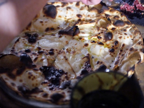 illustrative photo of the focaccia stuffed with stracchino cheese at Macellaio RC Union Street