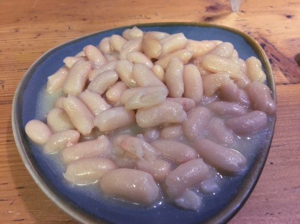 illustrative photo of the white beans at Macellaio RC Union Street