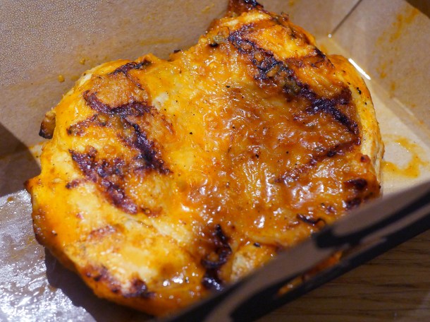 illustrative photo of the butterflied chicken breast from Nando's Woolwich
