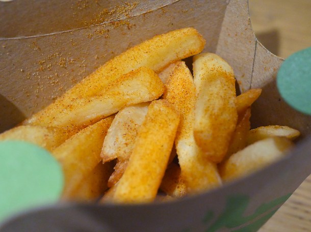 illustrative photo of the chips from Nando's Woolwich