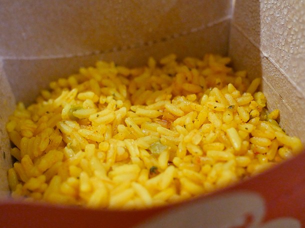 illustrative photo of the rice from Nando's