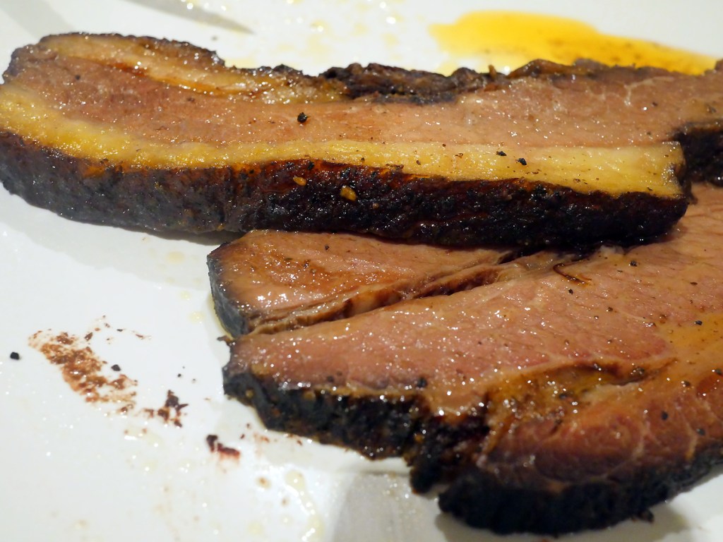 illustrative image of the brisket from Crossroads