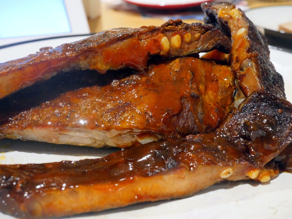 illustrative image of the pork spare ribs from Crossroads