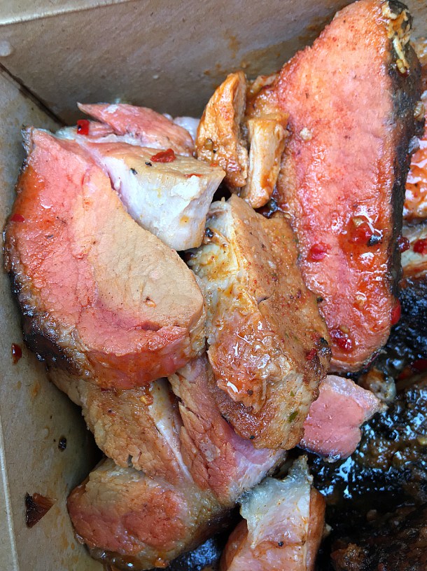 illustrative photo of the smoked pork from Hot Box