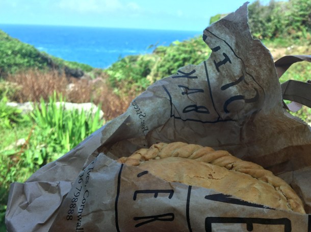 illustrative photo of a Cornish pasty from St Ives Bakery