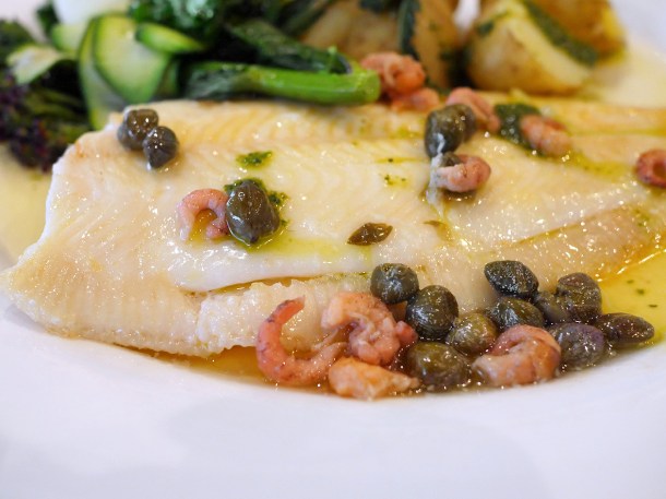 illustrative image of the lemon sole at Blacks Penzance