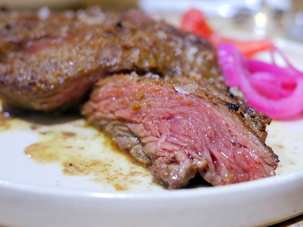 illustrative photo of the bavette steak at Chishuru