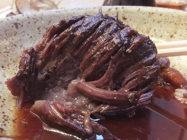 illustrative photo of the ox cheek special at Koya City