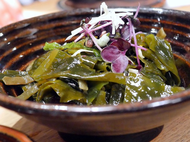 illustrative photo of the seaweed salad at Koya City